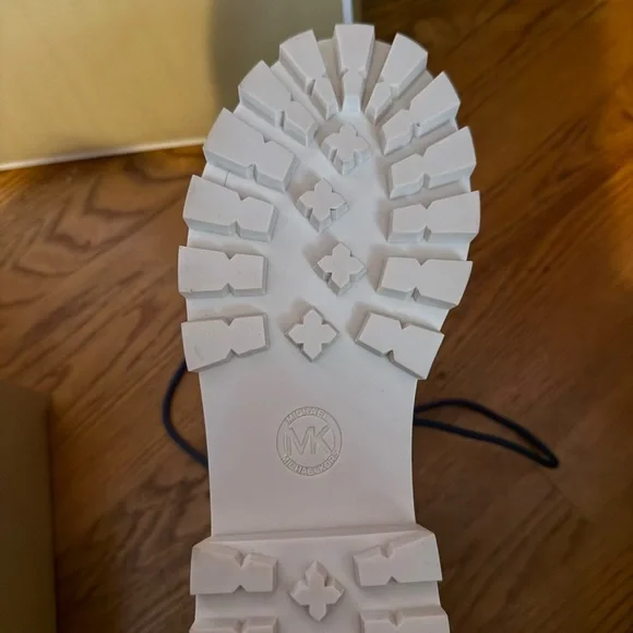 Michael Kors Denim Monogram Sneakers - Picture 6 of 7